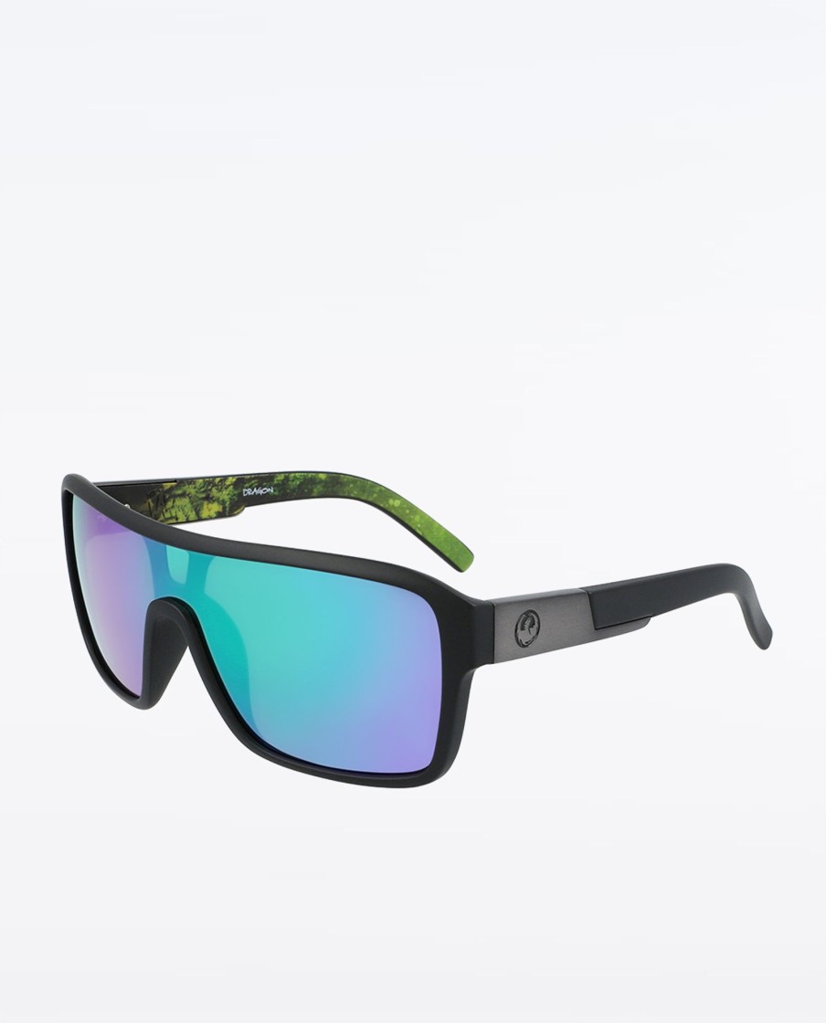 Men Dragon Sunglasses | Remix Matte Black / Terrafirma Ion