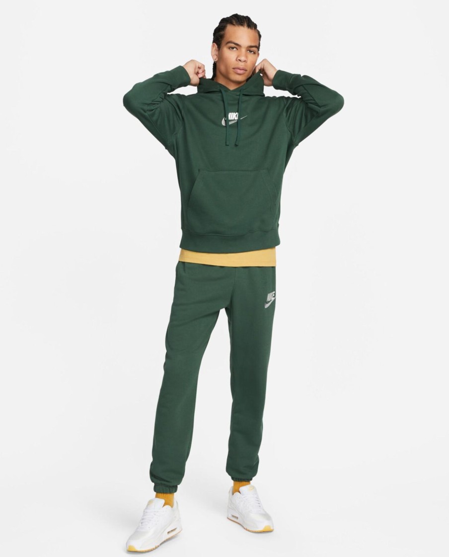 Men Nike Hoodies & Jumpers | M Nk Club+ Ft Po Hoodie-Fir/Fir