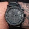 Men Nixon Watches | 51-30 Chrono Matte Black Watch