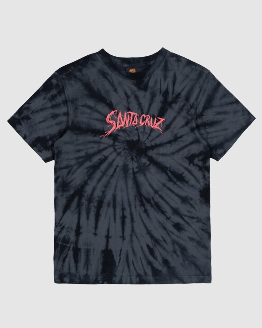 Kids Santa Cruz Tops | Bone Slasher Tie Dye Tee