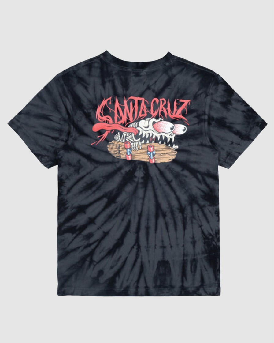 Kids Santa Cruz Tops | Bone Slasher Tie Dye Tee