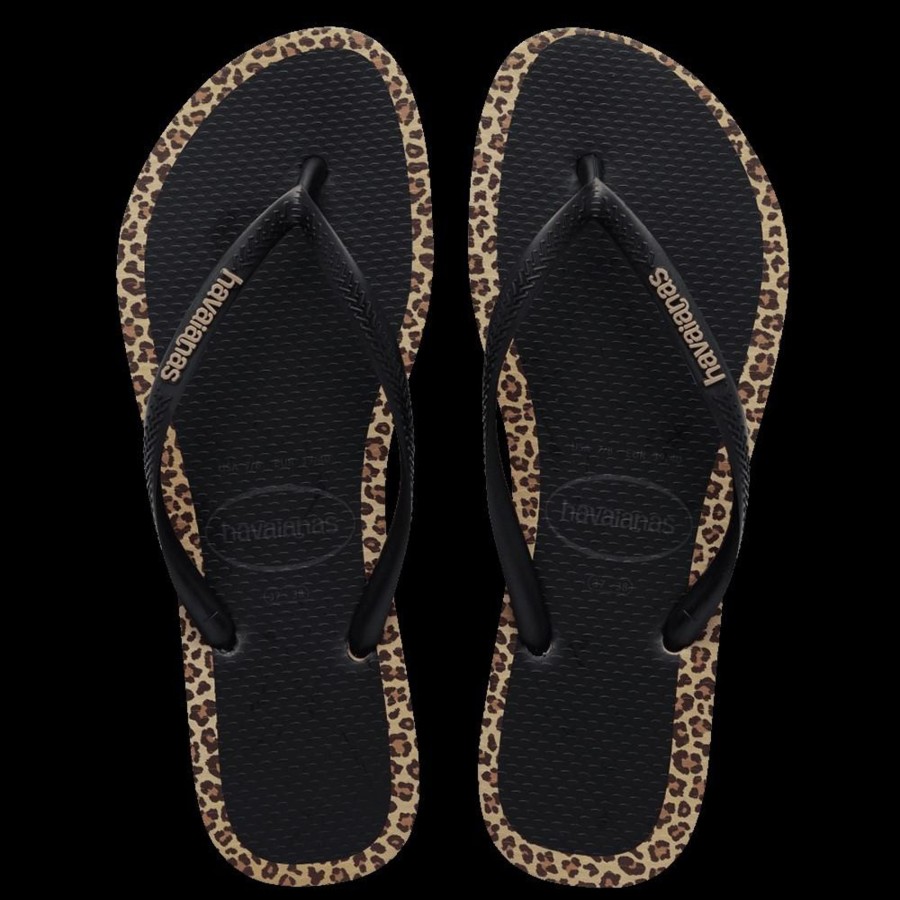 Women Havaianas Sandals & Thongs | Slim Animal Wrap Leopard