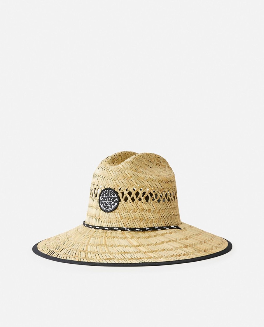 Men Rip Curl Hats | Logo Straw Hat