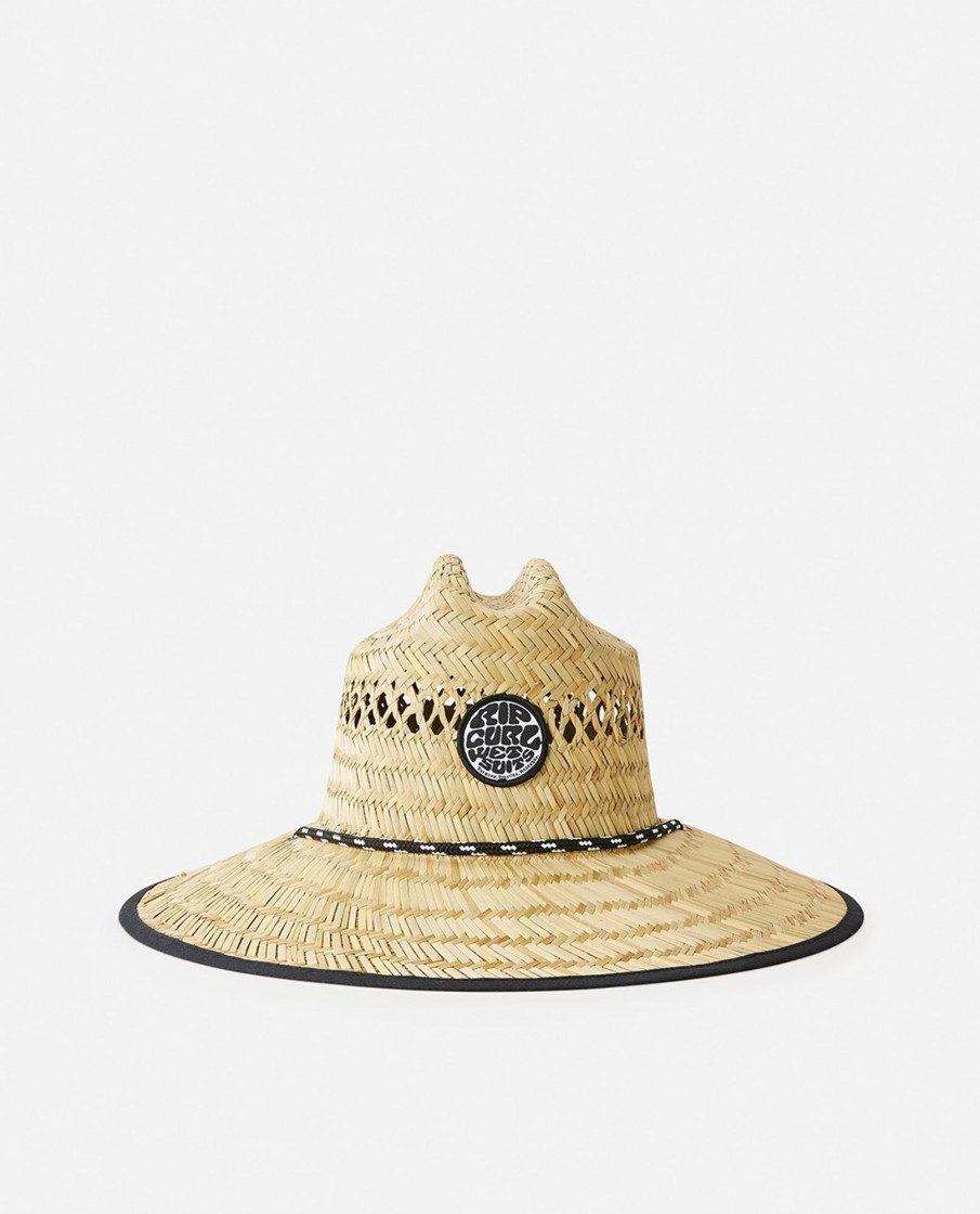 Men Rip Curl Hats | Logo Straw Hat