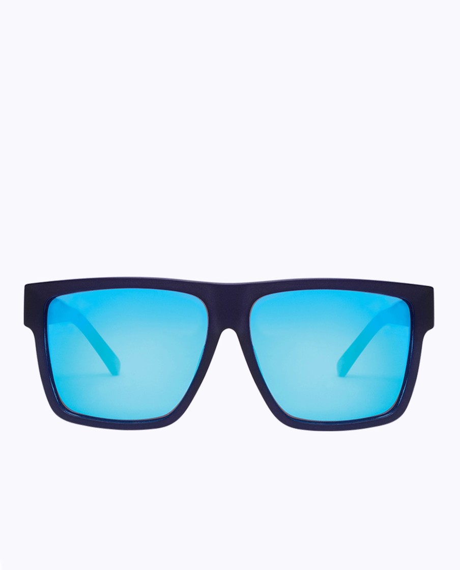 Men Sin Sunglasses | Vespa Matte Black Blue Sunglasses