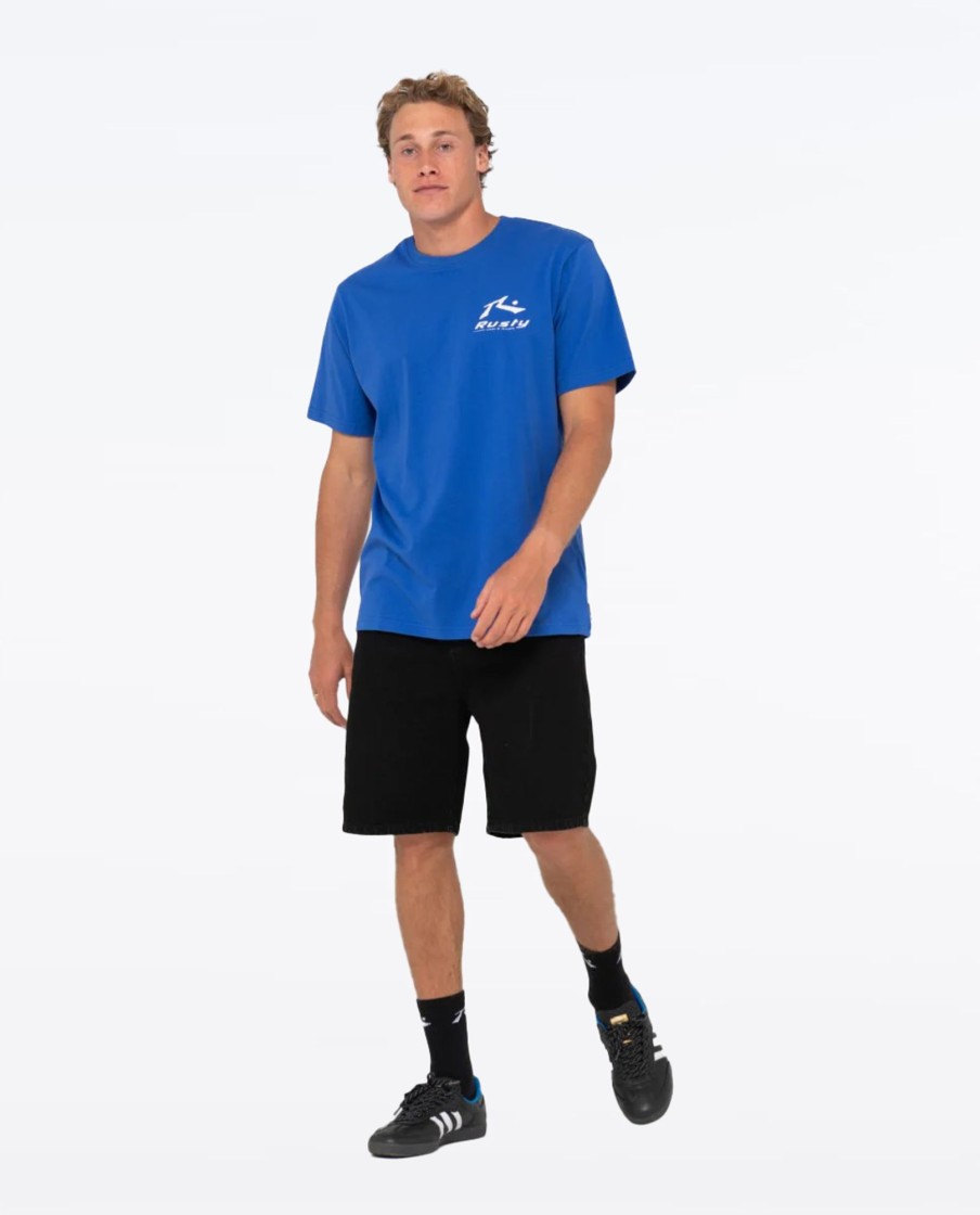 Men Rusty Tees & Polos | Blaze Short Sleeve Tee