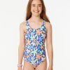 Kids Rip Curl Swimwear | Holiday Tropic One Piece