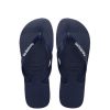 Kids Havaianas Shoes | Kids Rubber Logo Navy Mix Thongs