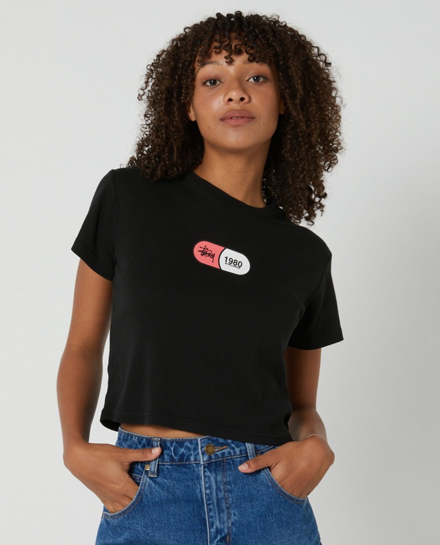 Women Stussy Tops & Tees | Capsule Rib Tee