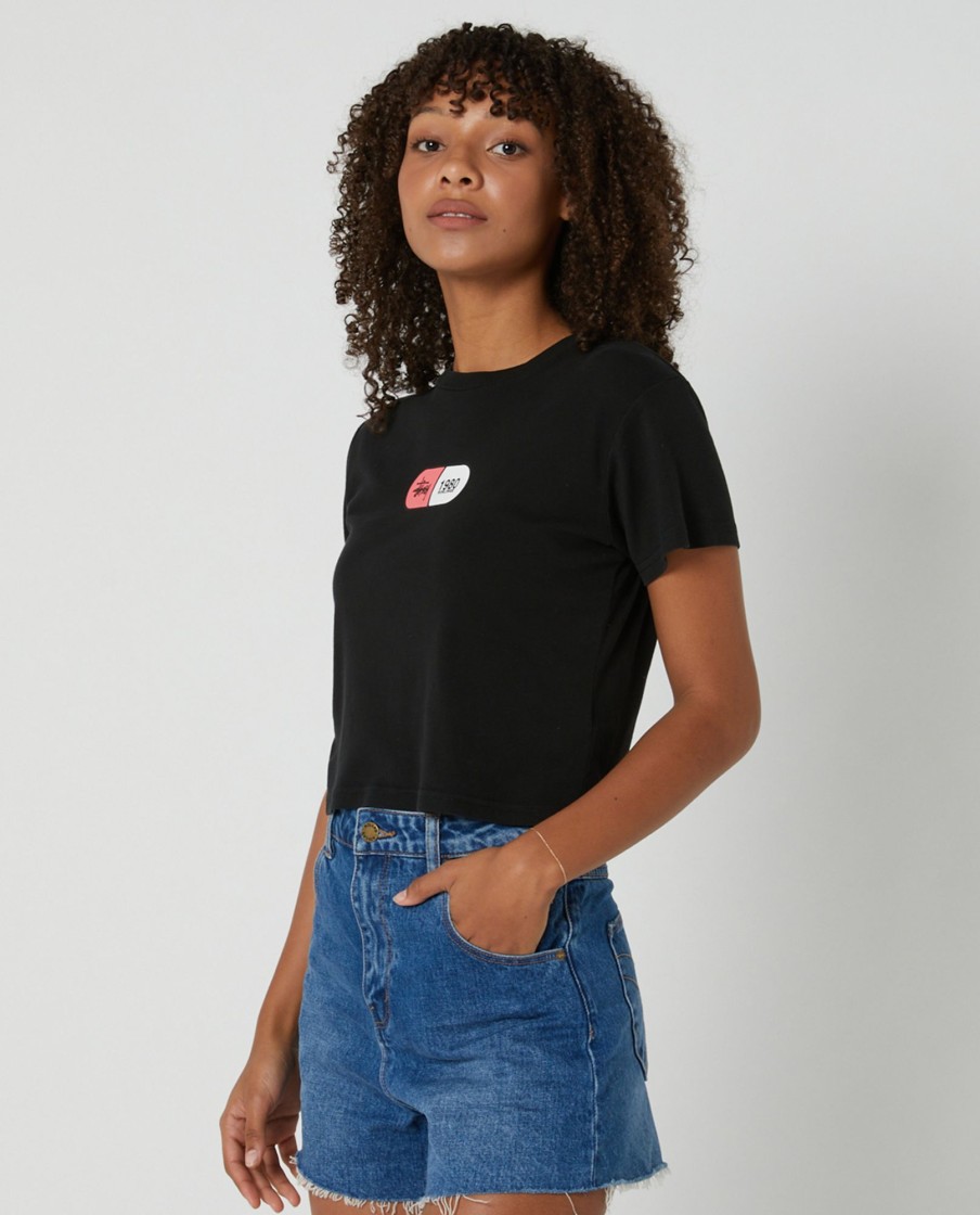 Women Stussy Tops & Tees | Capsule Rib Tee