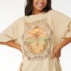 Women Rip Curl Tops & Tees | Glow Heritage Tee