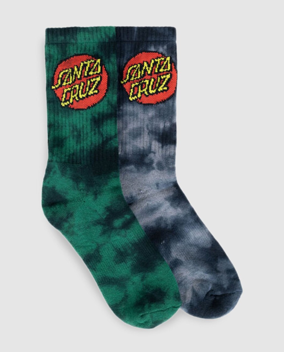 Kids Santa Cruz Accessories | Classic Dot Tie Dye Sock