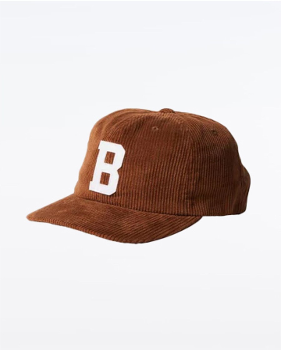 Men Brixton Caps | Big B Medium Profile Adjustable Hat