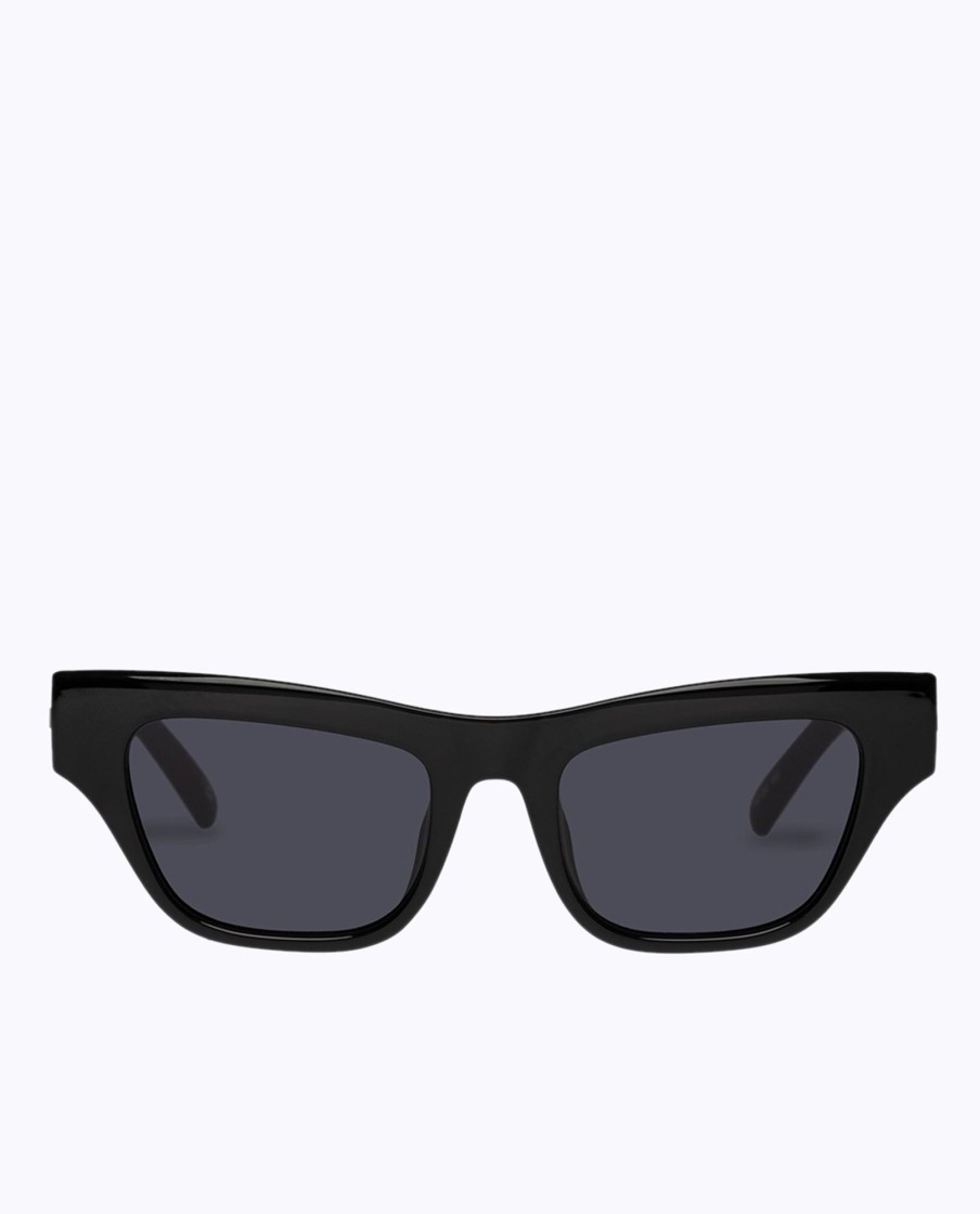 Women Le Specs Sunglasses | Le Specs Hankering Blk Sunglasses