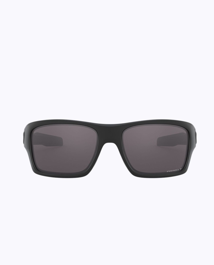 Men Oakley Sunglasses | Turbine Matte Black W/ Prizm Grey Sunglasses