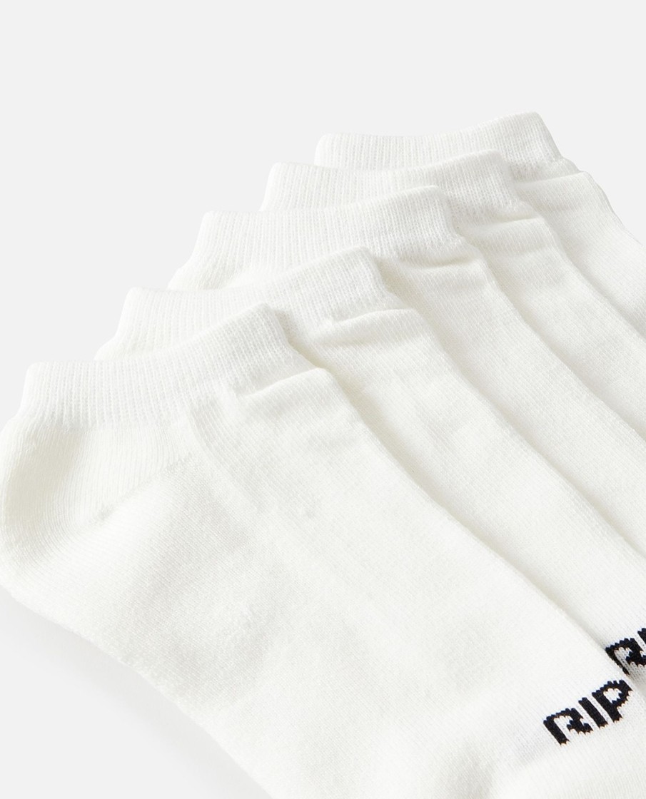 Women Rip Curl Socks | Rip Curl Invisible Sock 5Pk