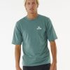 Men Rip Curl Rashies & Wetsuits | Stack Up Short Sleeve