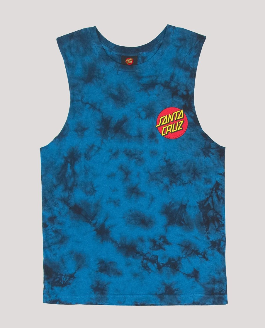 Kids Santa Cruz Tops | Beware Dot Tie Dye