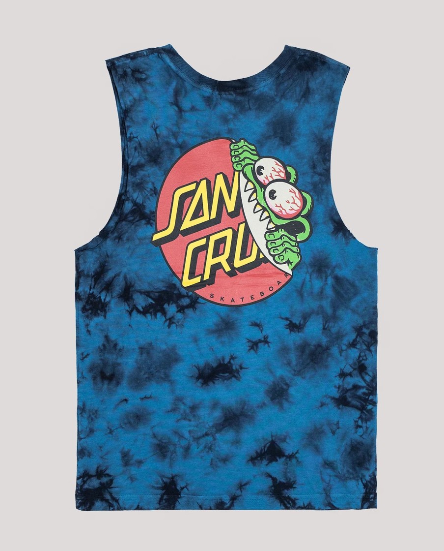 Kids Santa Cruz Tops | Beware Dot Tie Dye