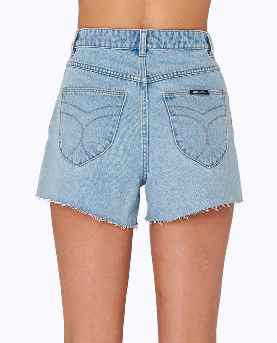 Women Rollas Shorts & Skirts | Mirage Short Nina Blue Organic