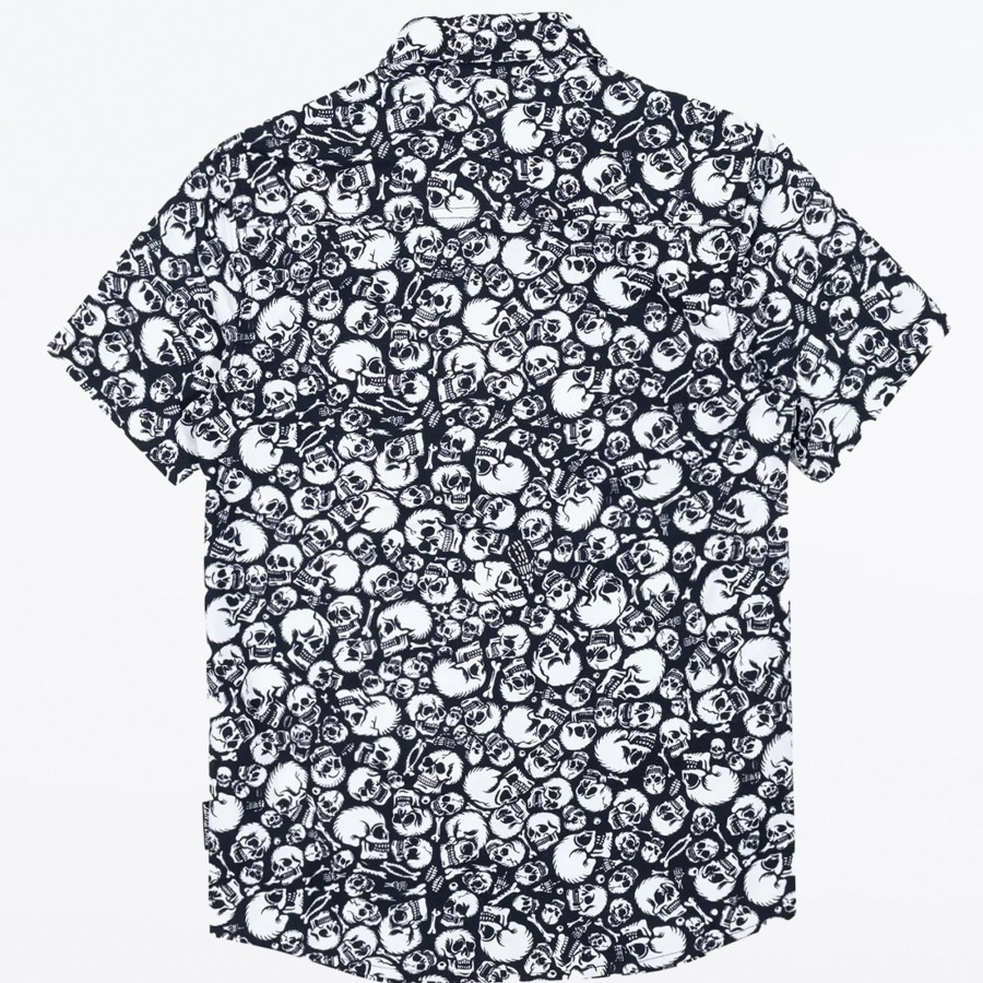 Kids Santa Cruz Tops | Ossuary All Over Shirt