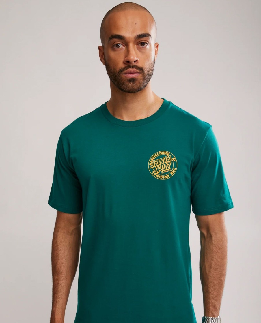 Men Santa Cruz Tees & Polos | Os Mfg Dot Tee