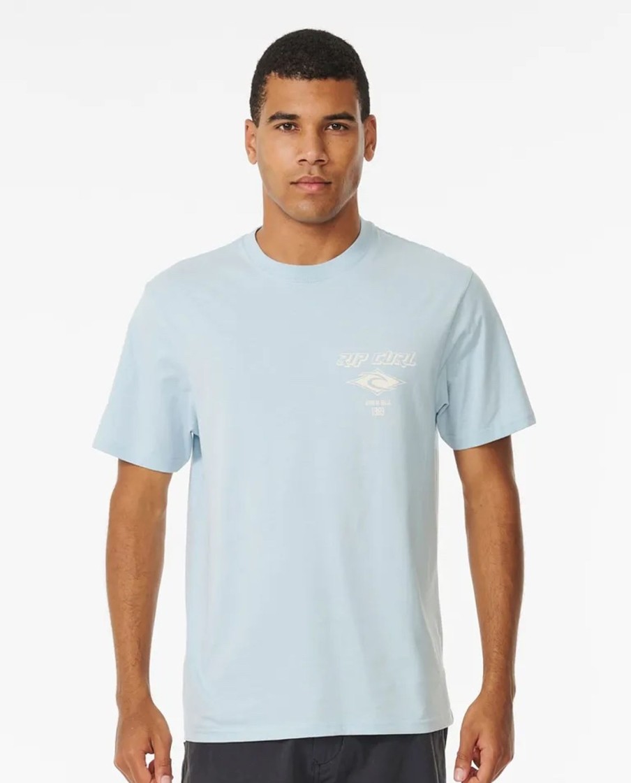 Men Rip Curl Tees & Polos | Fade Out Icon Tee