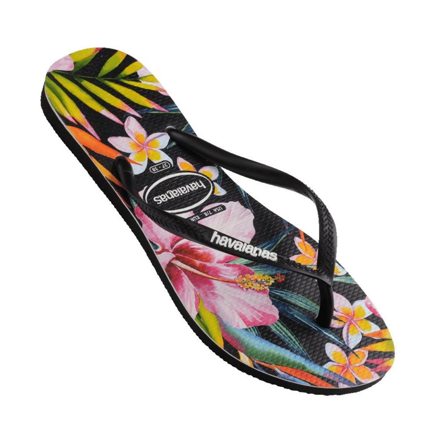 Women Havaianas Sandals & Thongs | Havs Slim Floral Palm