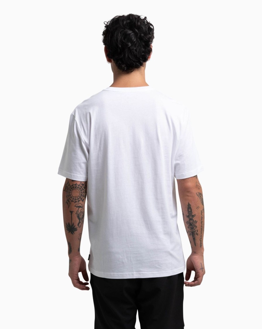 Men Hurley Tees & Polos | Contrast Box Short Sleeve Tee