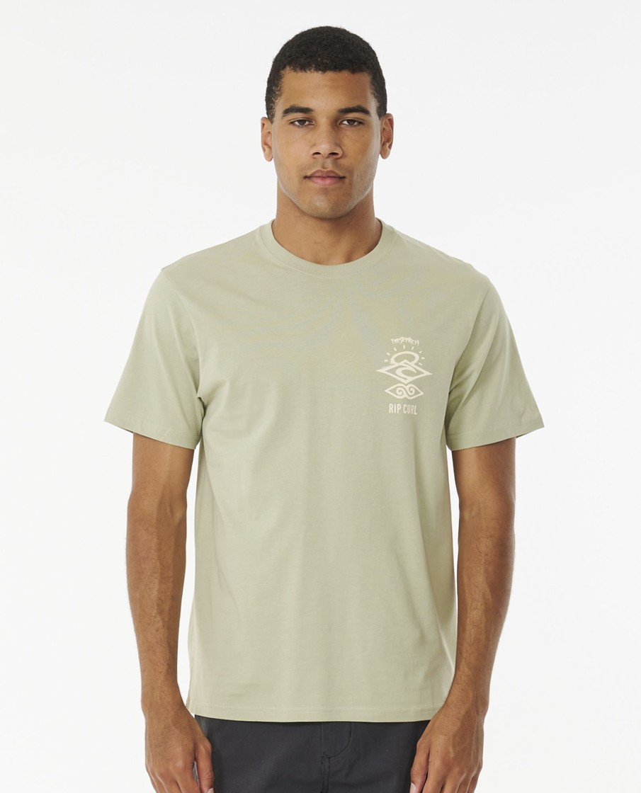 Men Rip Curl Tees & Polos | Search Icon Tee