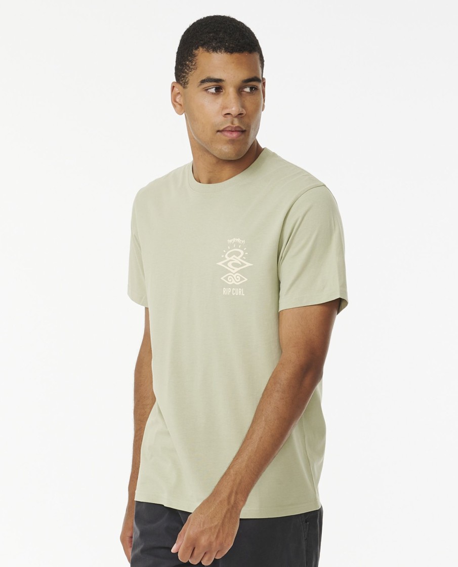 Men Rip Curl Tees & Polos | Search Icon Tee