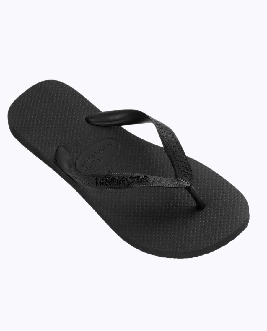 Kids Havaianas Shoes | Kids Top Black Thongs