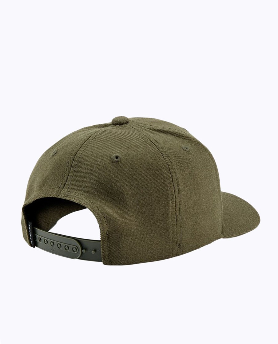 Men Nixon Caps | Nixon Deep Down Athletic Snap Cap