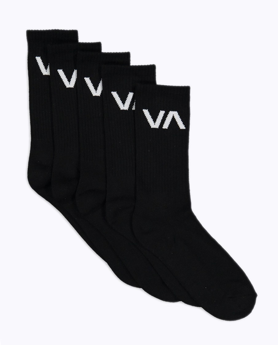 Men RVCA Socks | Va Sport Sock 5 Pack