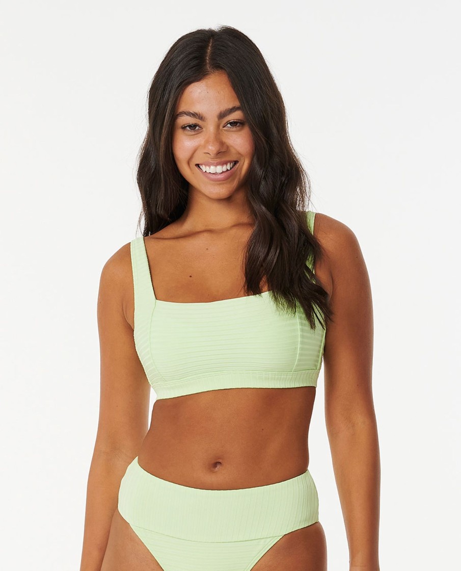 Women Rip Curl Swimwear | Eco Premium Surf D-Dd Crop