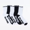 Men Globe Socks | Quarter Sock 5Pk