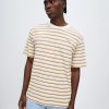 Men Rollas Tees & Polos | Stripe Tee