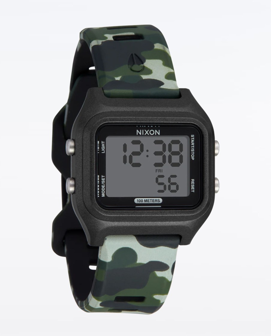 Men Nixon Watches | Ripper Black / Camo