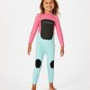 Kids Rip Curl | Groms Omega 3/2Mm Back Zip Wetsuit Steamer