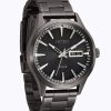 Men Nixon Watches | Sentry Solar Stainless Watch