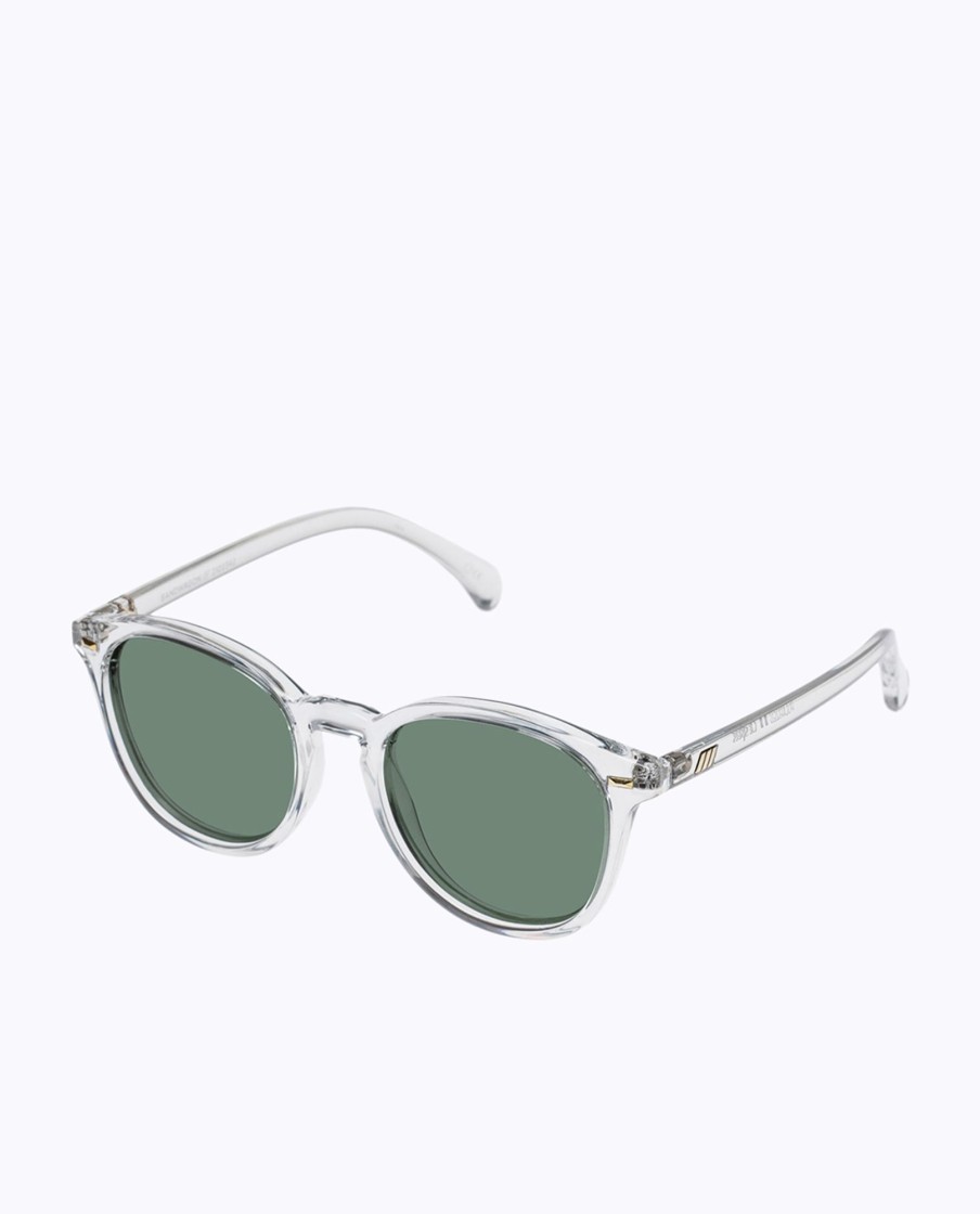 Women Le Specs Sunglasses | Bandwagon Crystal Clear