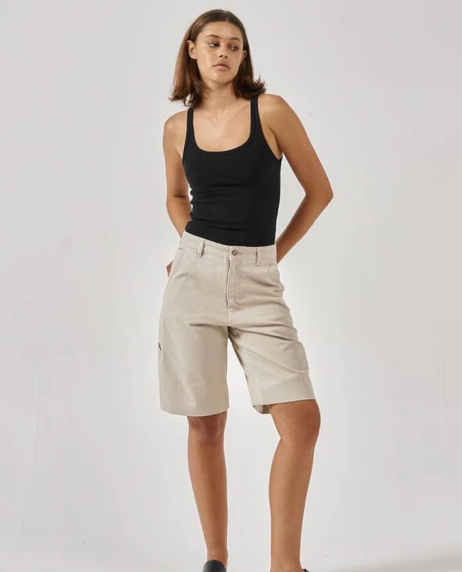 Women Thrills Shorts & Skirts | Painter Short- Oatmeal