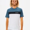 Men Rip Curl Rashies & Wetsuits | Undertow Short Sleeve Tee