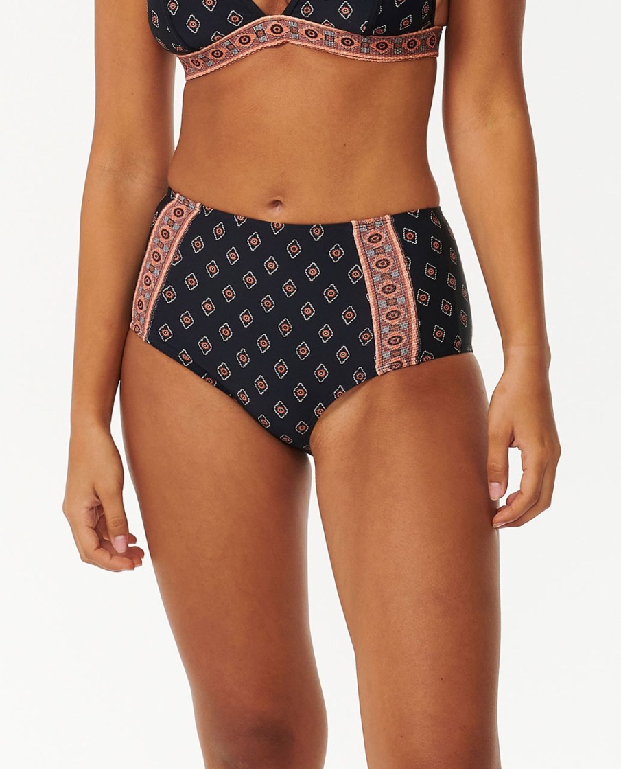 Women Rip Curl Swimwear | Pacific Dreams Hi Waist Cheeky