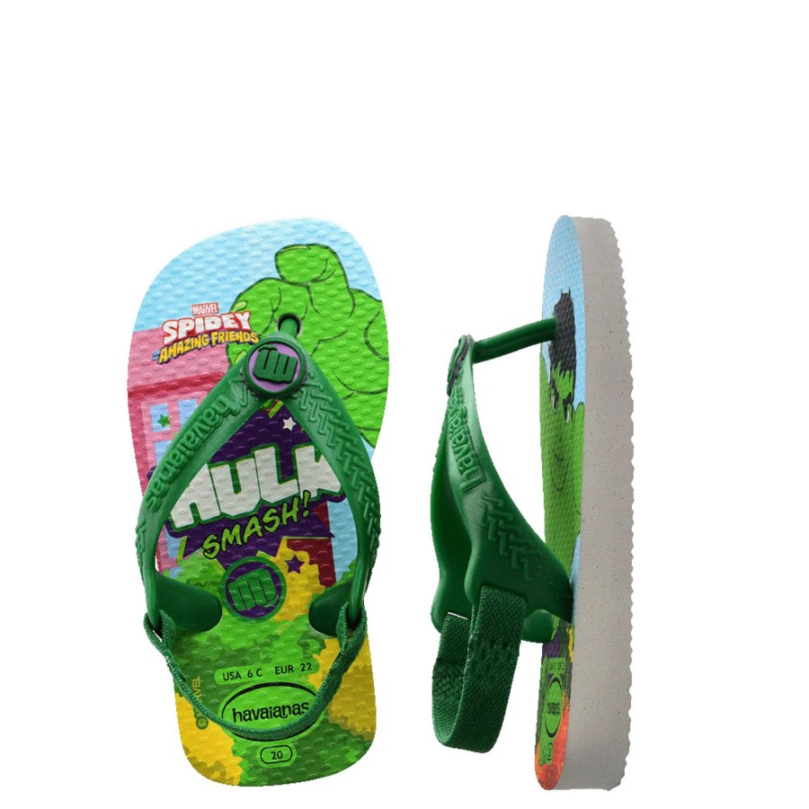 Kids Havaianas | Havs Baby Hulk Thongs