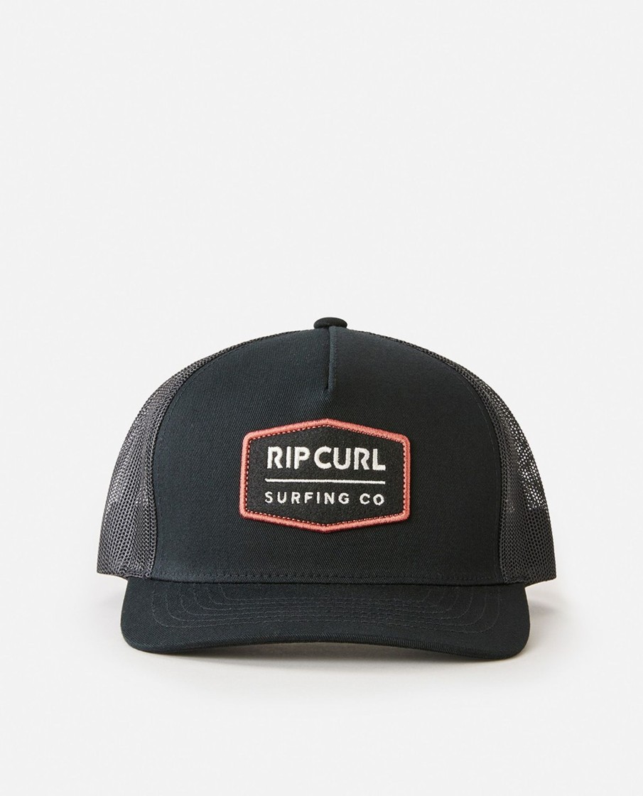 Men Rip Curl Caps | Marker Curve Trucker Cap