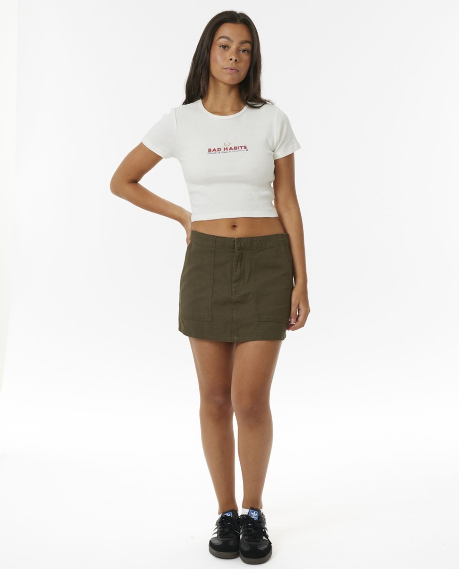 Women Thrills Tops & Tees | Royal Habits Baby Tee