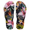 Kids Havaianas Shoes | Havs Kids Slim Floral Palm Thongs