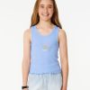 Kids Rip Curl Tops | Sun Catcher Rib Tank