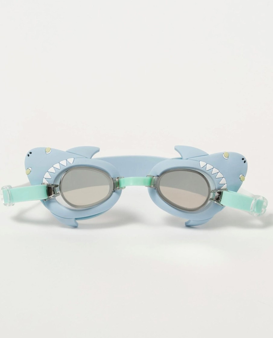 Kids SUNNY LiFE Accessories | Salty Shark Mini Swim Goggles